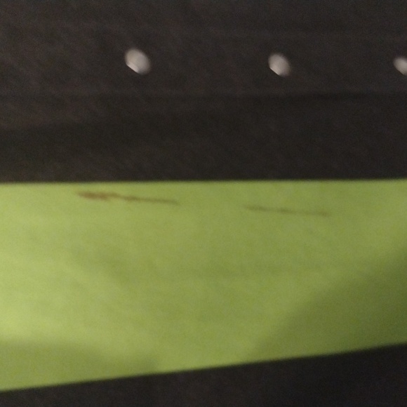 7-Eleven uniform polo snap button-up. Black/neon green.Size 3XL - Picture 5 of 5